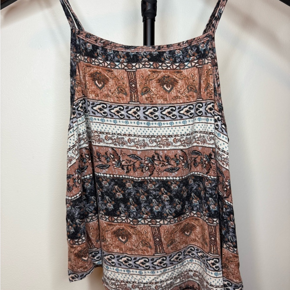 Bohemian Print Women's Top
